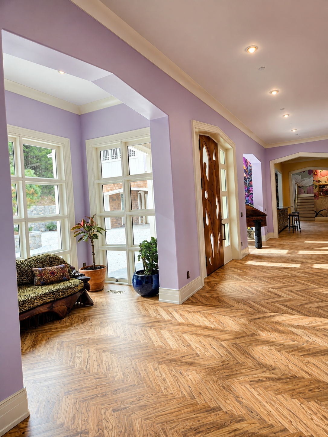 Luxury home interior renovation